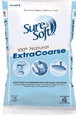 Solar Salt 50 lb Bag - 49 per pallet - Rock Salt